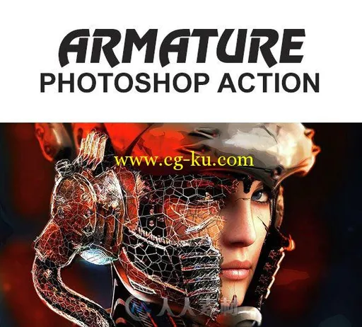 骨架人物图像特效PS动作graphicriver-15136030-armature-photoshop-action的图片1