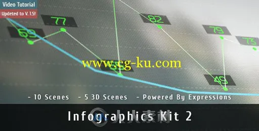 超级信息图标自动化特效动画AE模板V2版 Videohive Infographics Kit 2 12444282的图片2