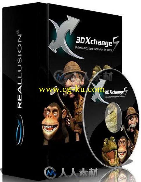 Reallusion iClone 3DXchange模型编辑转换软件V6.42.1518.1版 REALLUSION ICLONE 3...的图片1