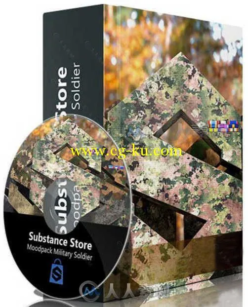 SubstanceStoremicai军事部队材质贴图合辑 SUBSTANCE STORE MILITARY SOLDIER MOOD...的图片1