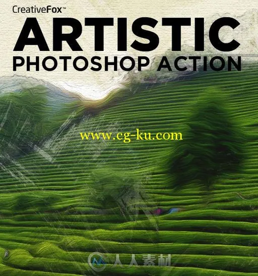 艺术油画处理特效PS动作GraphicRiver - Artistic Photoshop Action - Oil Painting...的图片1