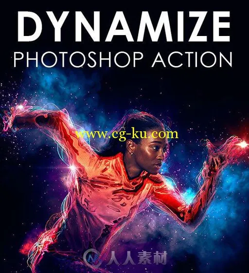 动态人物霓虹特效PS动作graphicriver-15109155-dynamize-photoshop-action的图片1