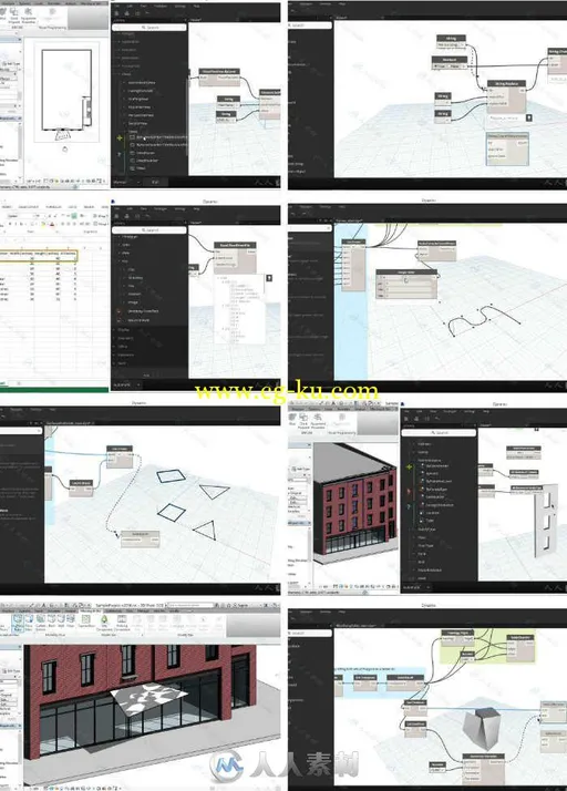 Revit中Dynamo可视参数化全面核心训练视频教程 Dynamo Essential Training的图片1
