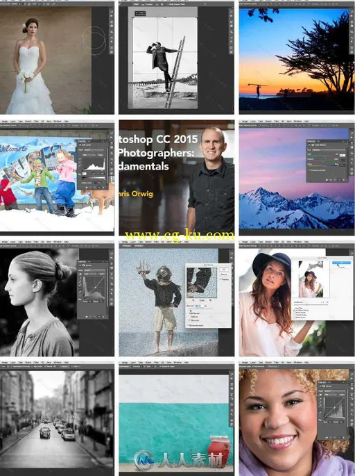 摄影师照片后期处理基础核心训练视频教程 Photoshop CC 2015 for Photographers Fu...的图片1