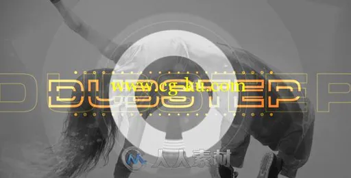 音乐节拍电视频道包装动画AE模板 Videohive Dubstep Logo 14857137的图片1