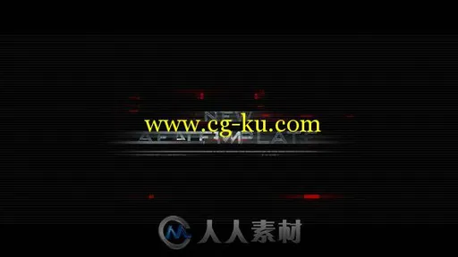 超酷颗粒化风格包装动画AE模板 Videohive Glitch Trailer 6599767的图片2