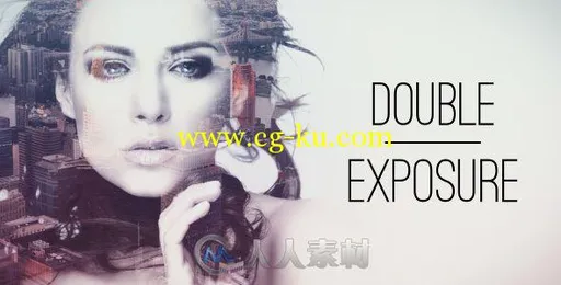 唯美时尚风格相册动画AE模板 Videohive Double Exposure Parallax Titles 15376270的图片2