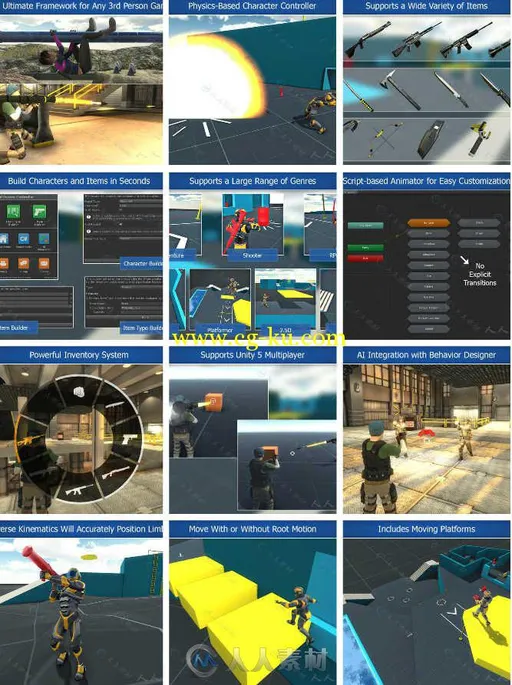 Unity3D游戏扩展资料包2016年4月合辑第一季 Unity Asset Bundle 1 April 2016的图片1