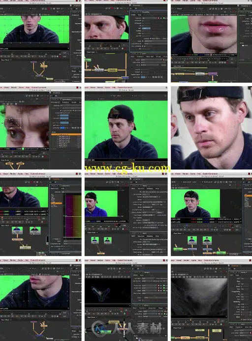 NUKE瞬间变脸影视特效合成技术视频教程 Pluralsight Moving Character Morphs in NUKE的图片1