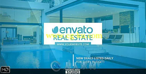 高端房地产公司项目宣传动画AE模板 Videohive Real Estate Gallery 15089658的图片2