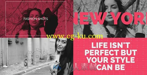 时尚摄影包装动画AE模板 Videohive Fashion Shots 15605664的图片2