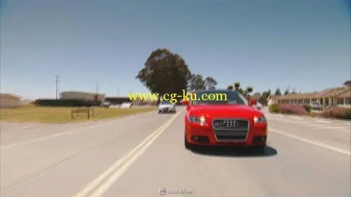 3组汽车快速行驶高清实拍视频素材的图片1