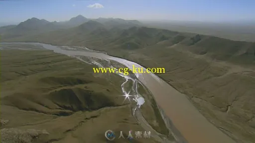 黄河上游高清实拍视频素材的图片3