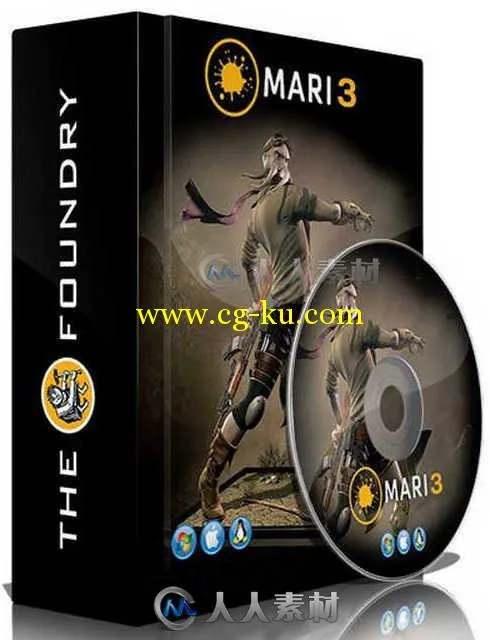 Mari三维纹理绘制工具软件3.0v3版 The Foundry Mari 3.0v3 Win64的图片1