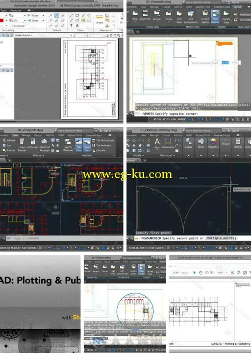 AutoCAD高效绘图技巧视频教程 AutoCAD Plotting & Publishing的图片1