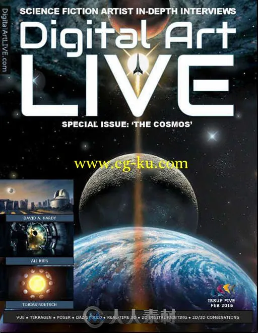 数字艺术现场杂志2016年2月刊 Digital Art Live FEBRUARY 2016的图片1