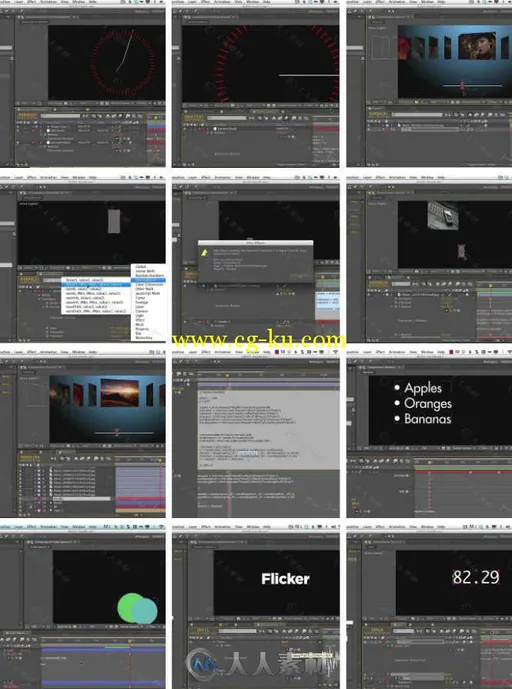 AE表达式技术大师班视频教程 FXPHD AFX223 After Effects Expressions Bootcamp的图片1