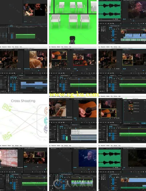 Premiere多机位镜头视频编辑训练视频教程 Pluralsight Multicam Editing in Adobe ...的图片1