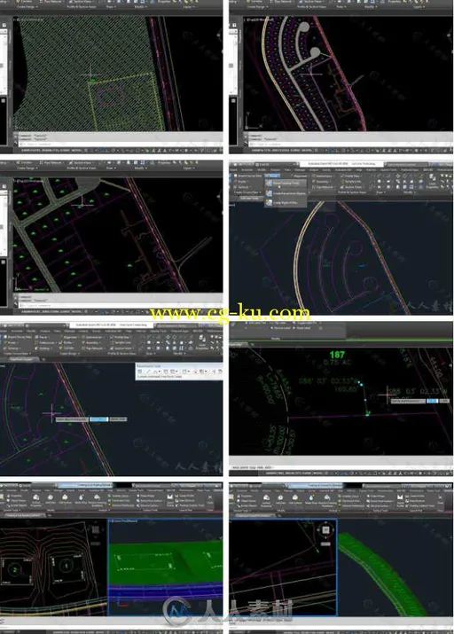 AutoCAD Civil 3D住宅项目高效设计视频教程 AutoCAD Civil 3D Designing Residenti...的图片1