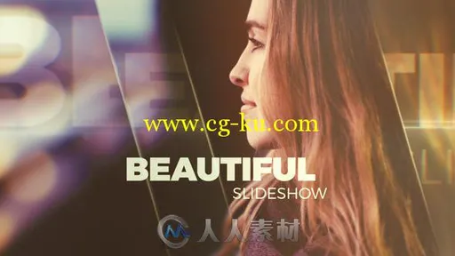 美丽玻璃质感相册动画AE模板 Videohive Beautiful Slideshow Glass Opener 15602947的图片2