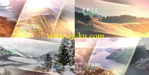 光辉印记展示动画AE模板 Videohive Elegant Stripes Opener 14465625的图片2