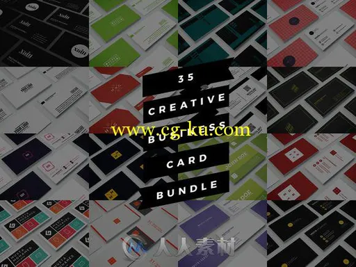 35款创意商业名片合集PSD模板35-Creative-Business-Card-Bundle的图片1
