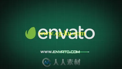 心跳条纹Logo演绎动画AE模板 Videohive Heartbeat Streaks Logo Reveal 12073612的图片1