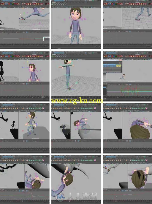 Maya角色动画终极训练指南视频教程 cmiVFX Maya Ultimate Animation Guide的图片1