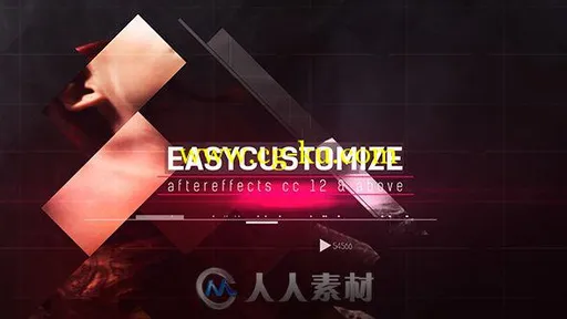 震撼混乱多配色片头动画AE模板 Videohive Momentum Glitch Opener V2 14801542的图片1