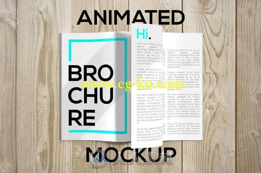 杂志手册动画PSD模板Animated-MagazineBrochure-Mockup的图片1