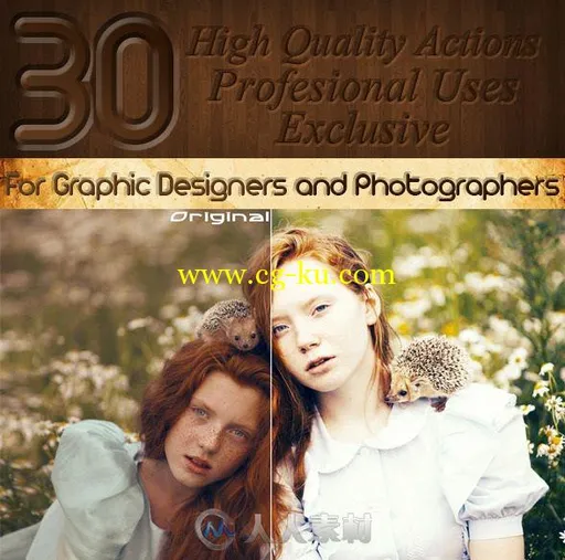 30款高质量照片调色PS动作graphicriver 30-High-Quality-Actions-8736645的图片1