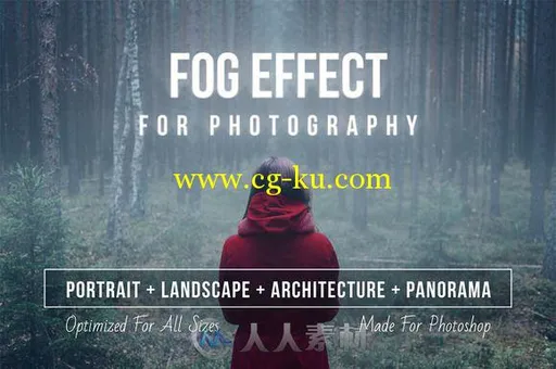 迷雾照片修饰特效PS动作Fog Effect for Photography的图片1