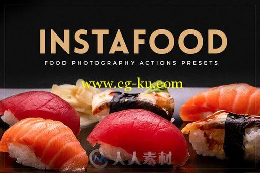 食物鲜美图像调色PS动作Food Photography PS Actions的图片1