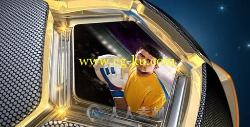 体育足球之星片头动画电视栏目AE模板videohive Football Allstars (Soccer) 8915870的图片1