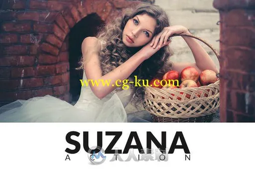 美女照片调色PS动作Suzana-Photoshop-Action的图片1