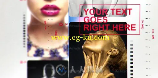 时尚胶卷风格图片照片展示相册动画AE模板videohive Fast Photo and Video Shots 12...的图片1