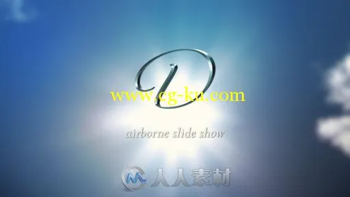 照片散落游荡慢慢回收在收藏包里的相册动画AE模板videohive Airborne Slide Show 1...的图片2