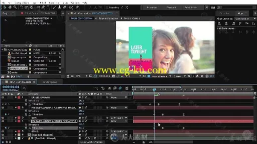 AE与PR文本标题实例制作视频教程 PLURALSIGHT USING LIVE TEXT WITH AFTER EFFECTS...的图片4