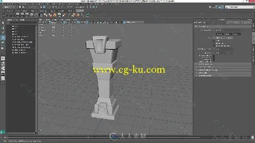 Maya地下城堡场景制作视频教程第三季 3DMOTIVE STYLIZED DUNGEON IN MAYA VOLUME 3的图片1