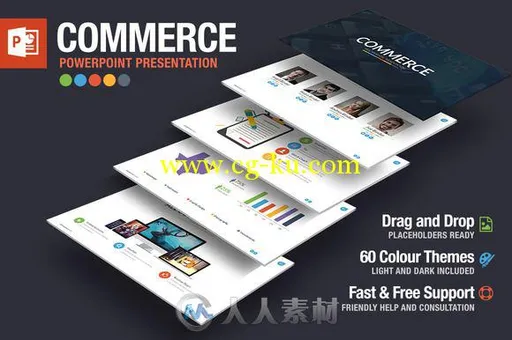 商业贸易PPT展示Commerce Powerpoint Presentation的图片1