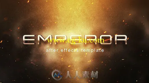 史诗震撼大气电影3D文字标题片头LOGO演绎AE模板Epic Trailer Titles的图片1