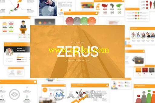 多用途展示PPT模板Zerus_-_PowerPoint_Template的图片1