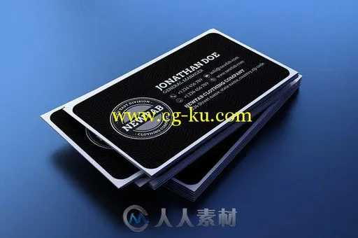 优雅商务名片PSD模板Elegant-Business-Card-42的图片3