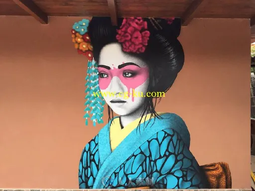 Amazing Women Illustrations by Fin Dac-抽象人画的图片1