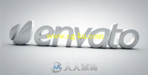 简单优雅的文字标题LOGO演绎AE模板Elegant 3D Intro的图片2