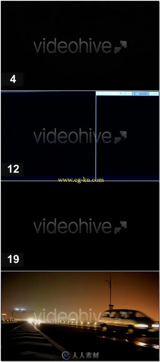 21个电视故障转场过渡动画视频素材合辑Tv Glitch Transitions的图片1