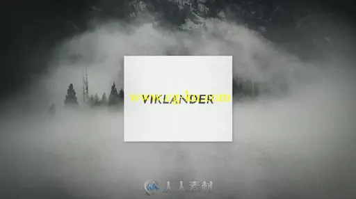 简单简洁实用的文字字幕标题动画AE模板 Viklander - Inspirational Slideshow的图片1