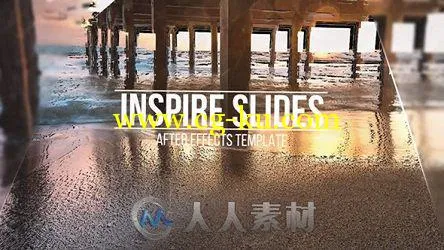 三维粒子摄像机视觉差图片相册动画AE模板 Inspire Slideshow 13793233的图片2