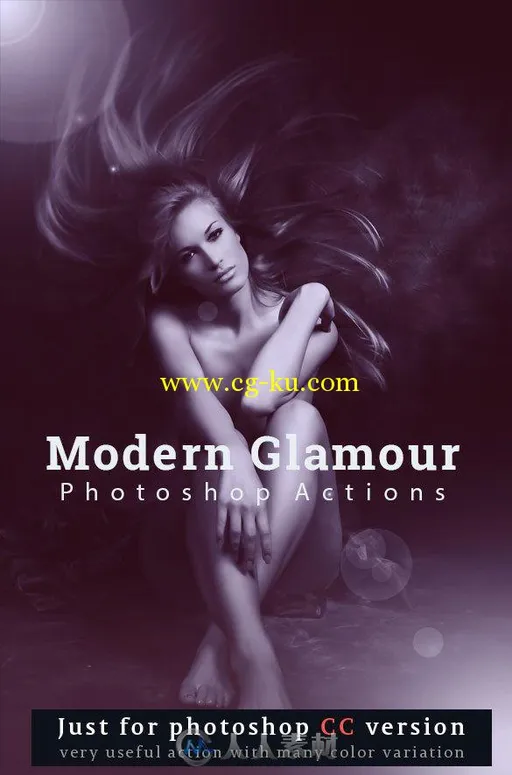 摩登美丽女性照片调色PS动作GraphicRiver - Modern Glamour Effect Actions 16170169的图片1