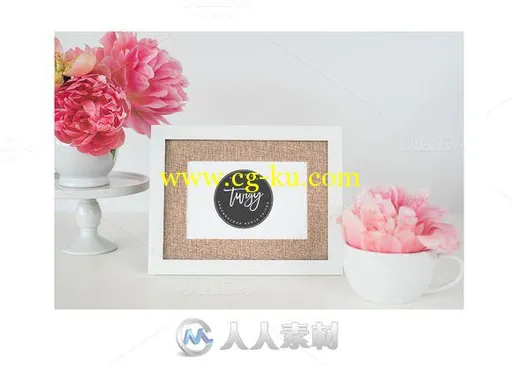 花艺衬饰相框场景PSD模板Stock-PhotoFrame-Mockup-5-Images的图片3